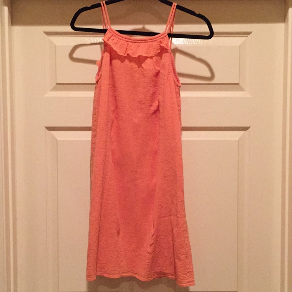 J Crew orange reversible sundress